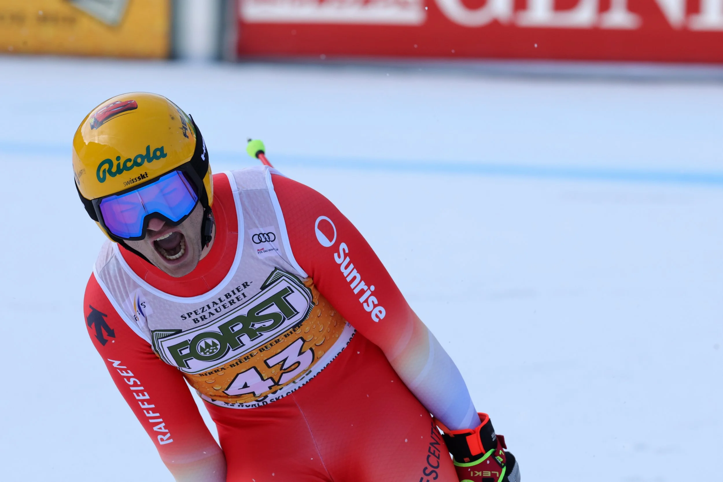 Alessio Miggiano mit Ricola