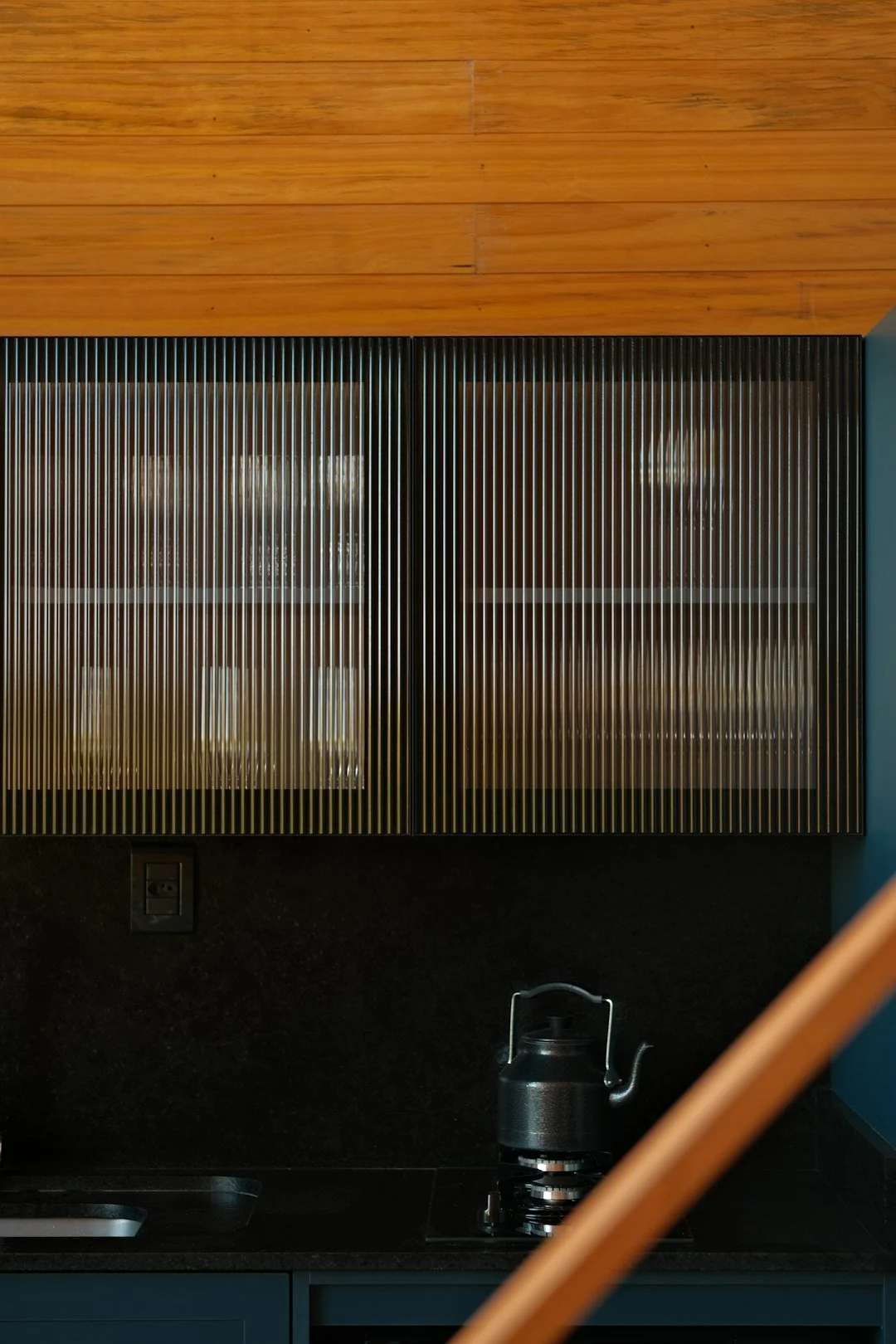 polished mirror used for a kitchen backsplash