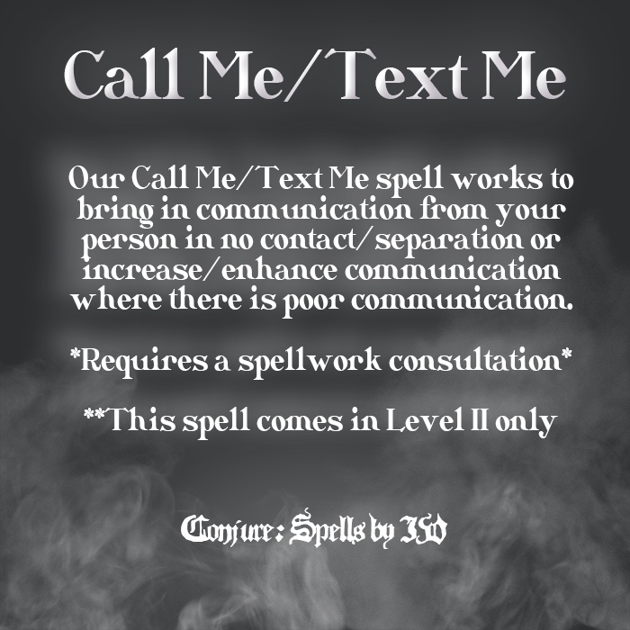 Call Me, Text Me