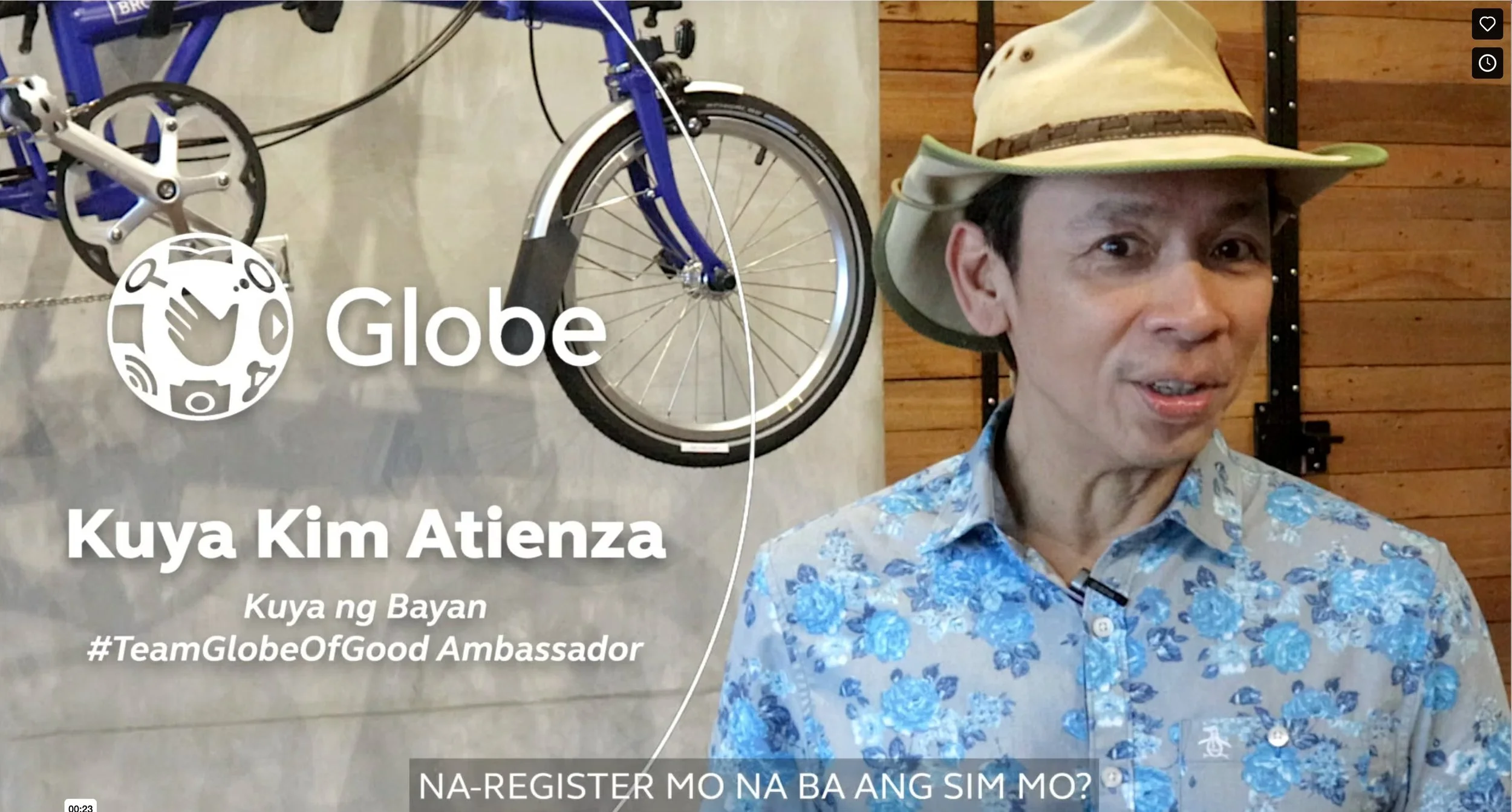 Kuya Kim Atienza SIM Registration Explainer - Globe