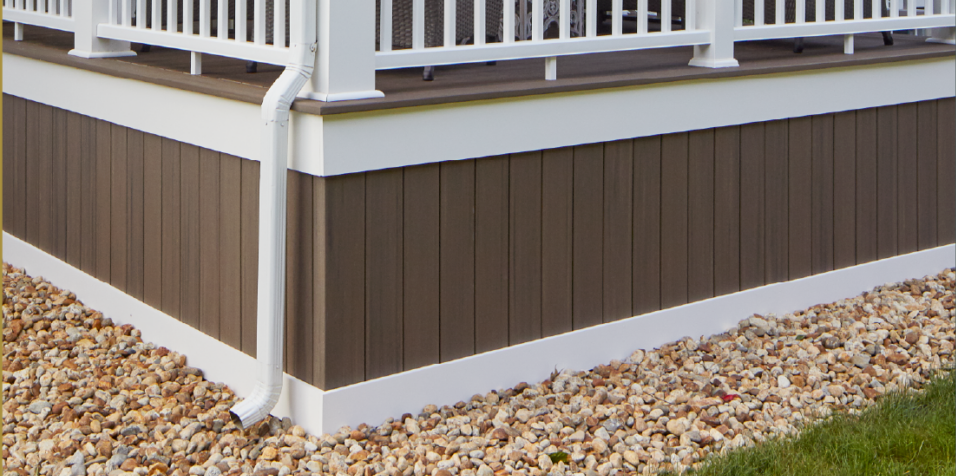 Deck skirting and lattice work