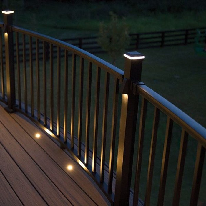 Deck lighting setup