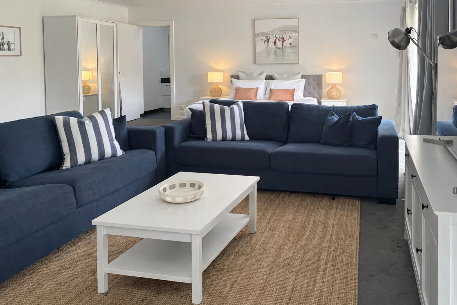 Elgin House styled interior - coastal retreat photography