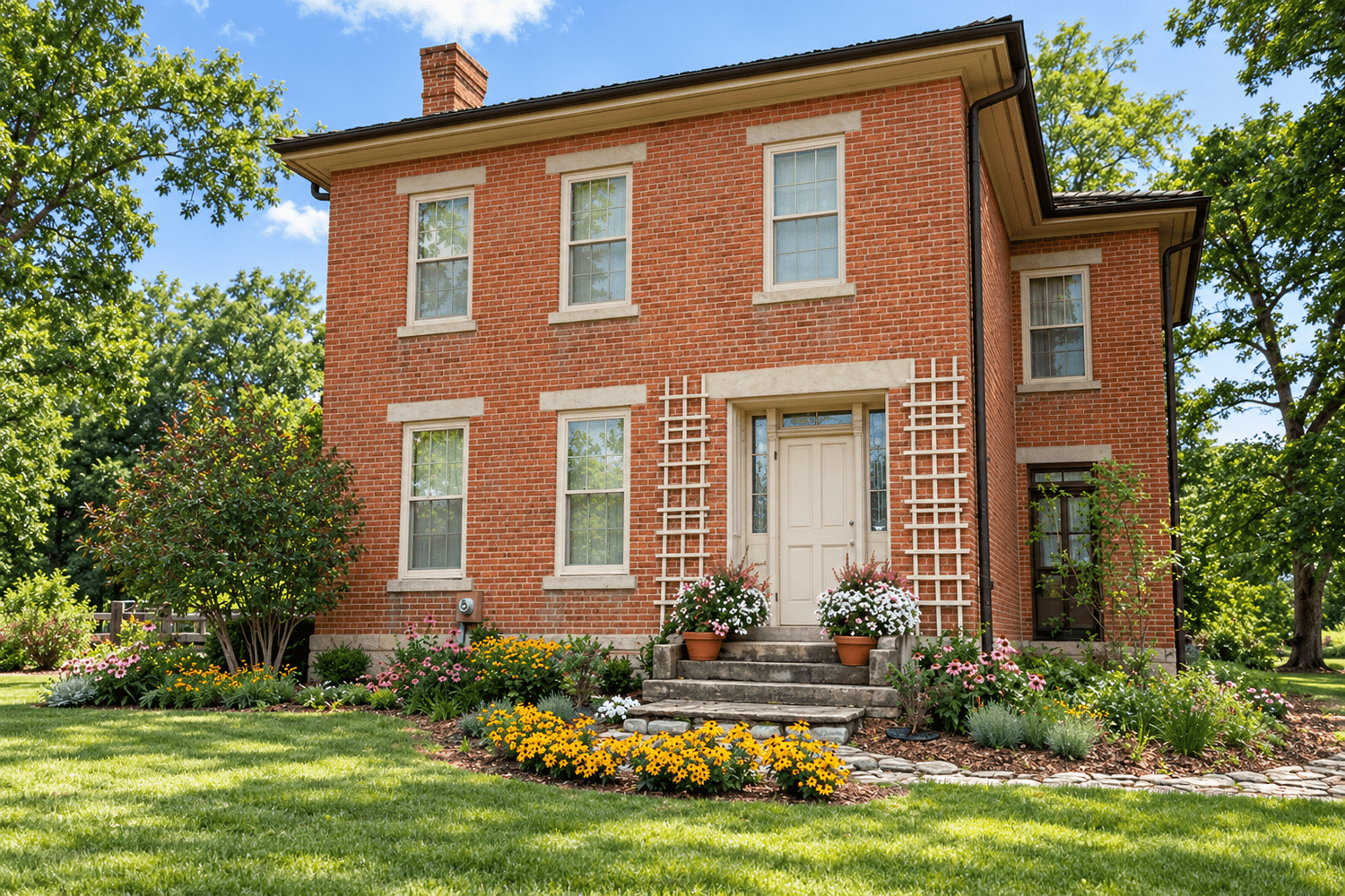 Fletcher Coffman Homestead in Dublin, Ohio.