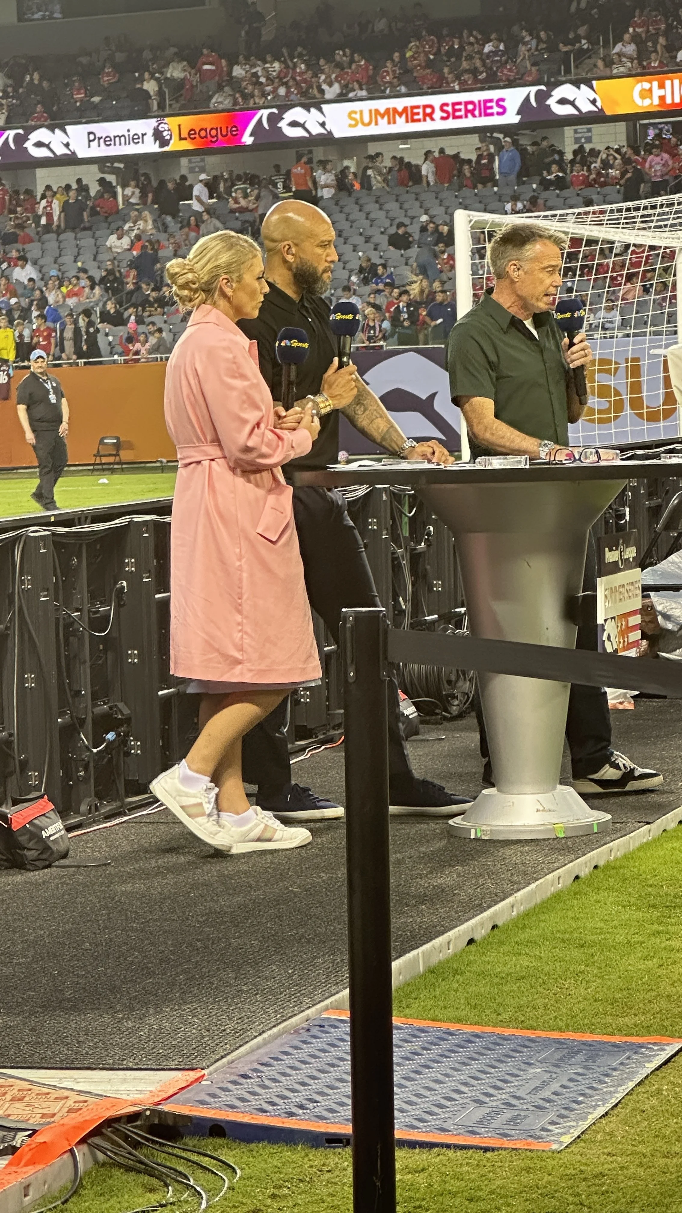 NBC Sports broadcast set at the Premier League Summer Series