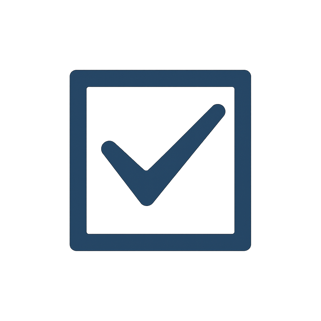 coche représentant l'étape de validation des données de la méthode de Token Expert