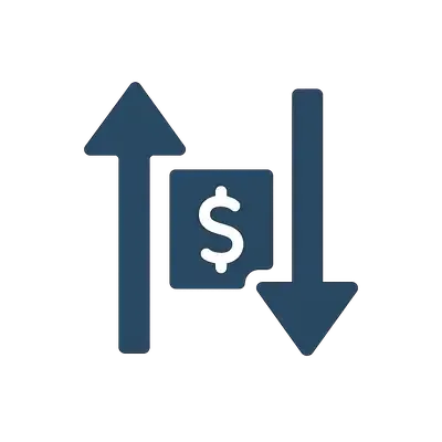 Calculation of gains and losses step of the token expert method