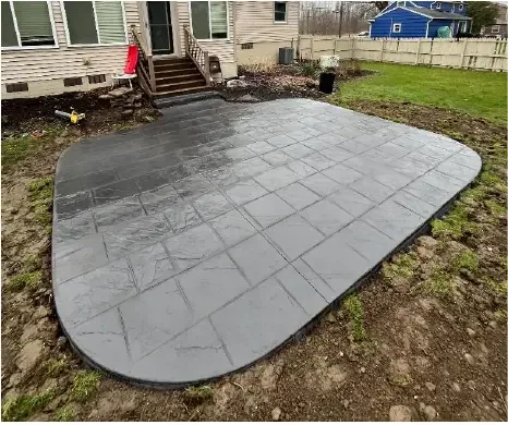 Olde English Sidewalk Slate stamped concrete pattern