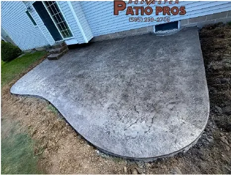 Slate Texture stamped concrete pattern