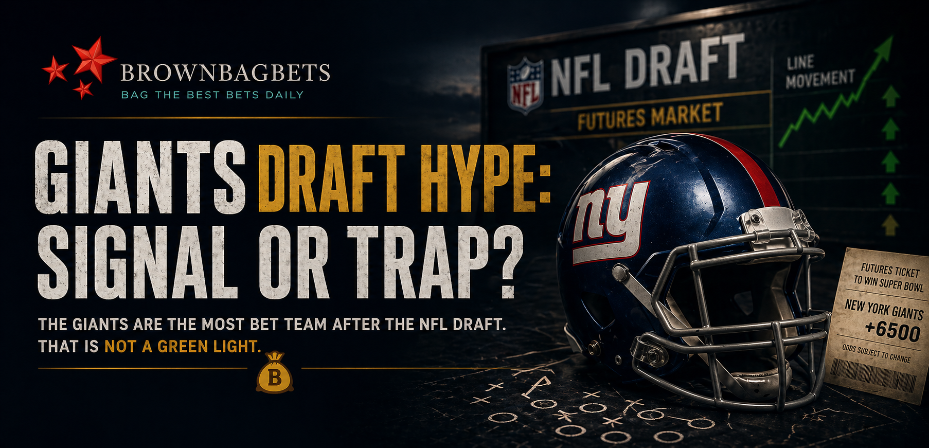New York Giants Draft Hype Betting Market Analysis BrownBagBets