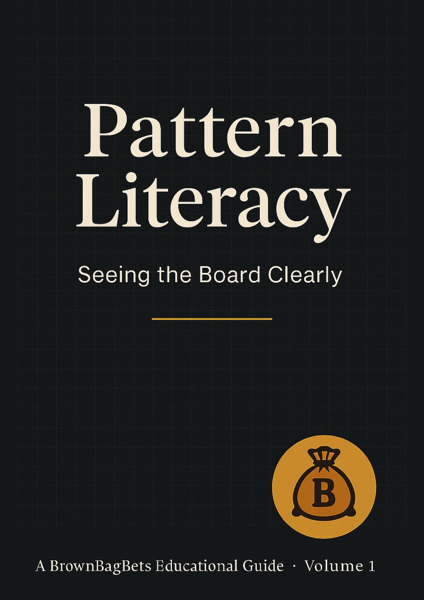 BrownBagBets Pattern Literacy cover