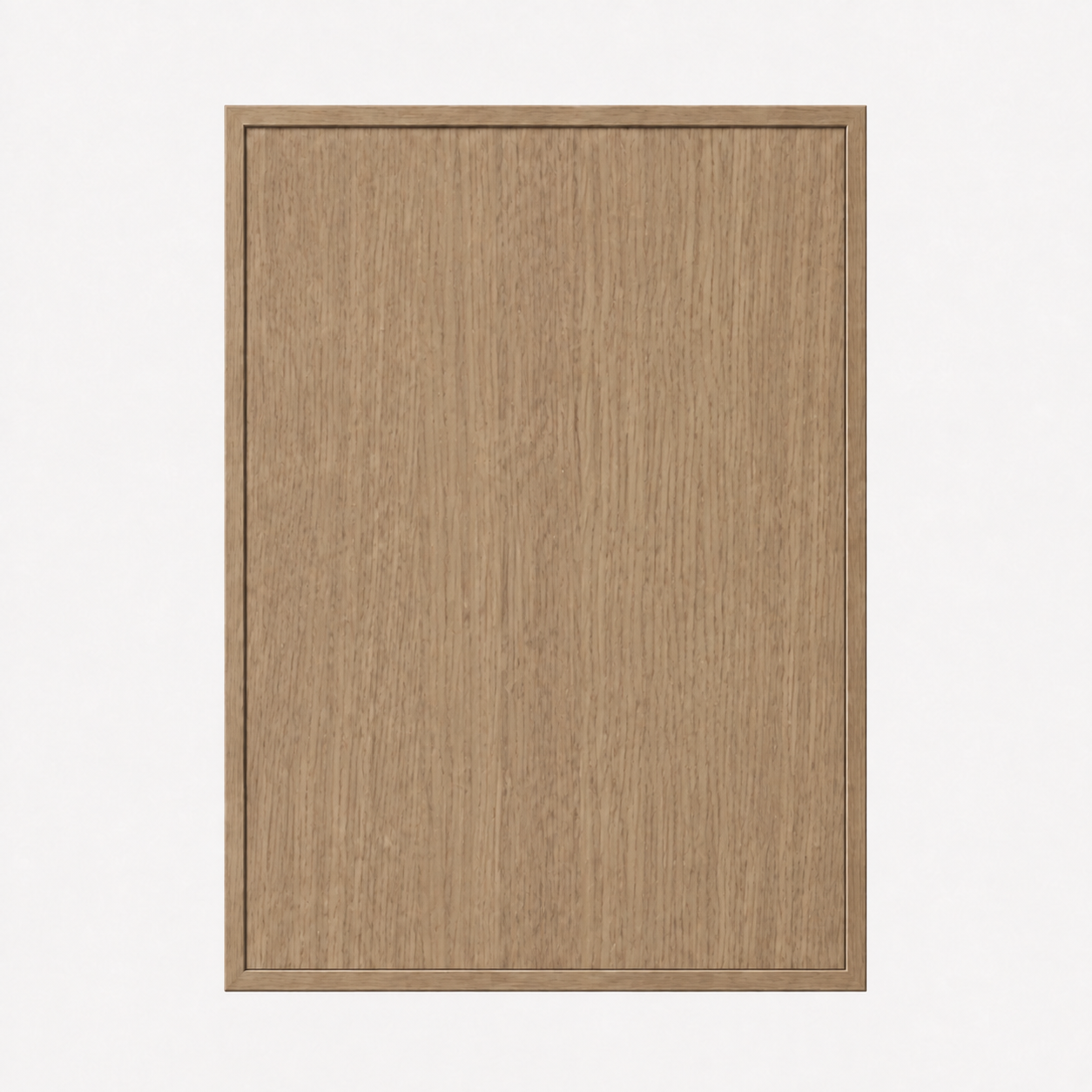 Smoked Oak Slim Shaker cabinet door