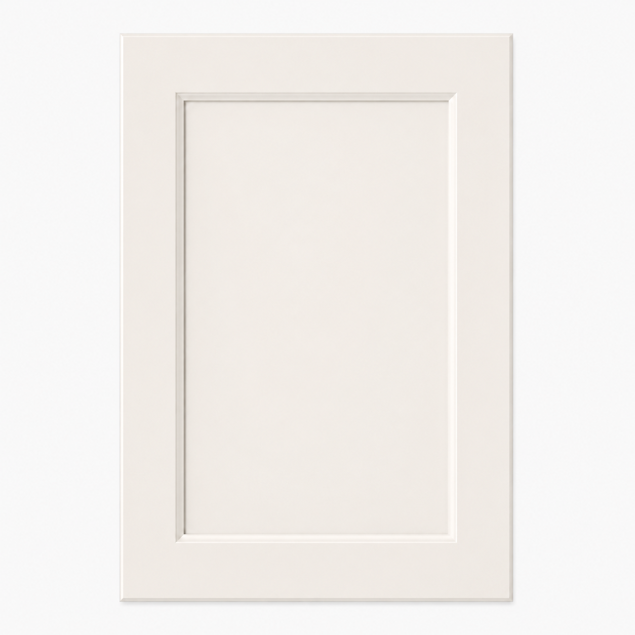 Catalina Shaker cabinet door in Shell White