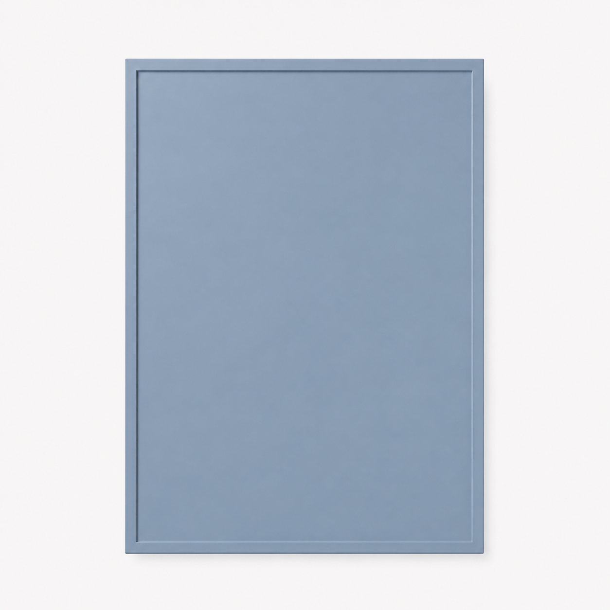 Lakeside Blue Slim Shaker cabinet door
