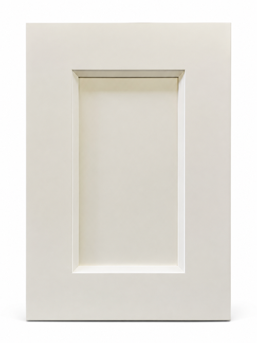 Antique White full-overlay cabinet door
