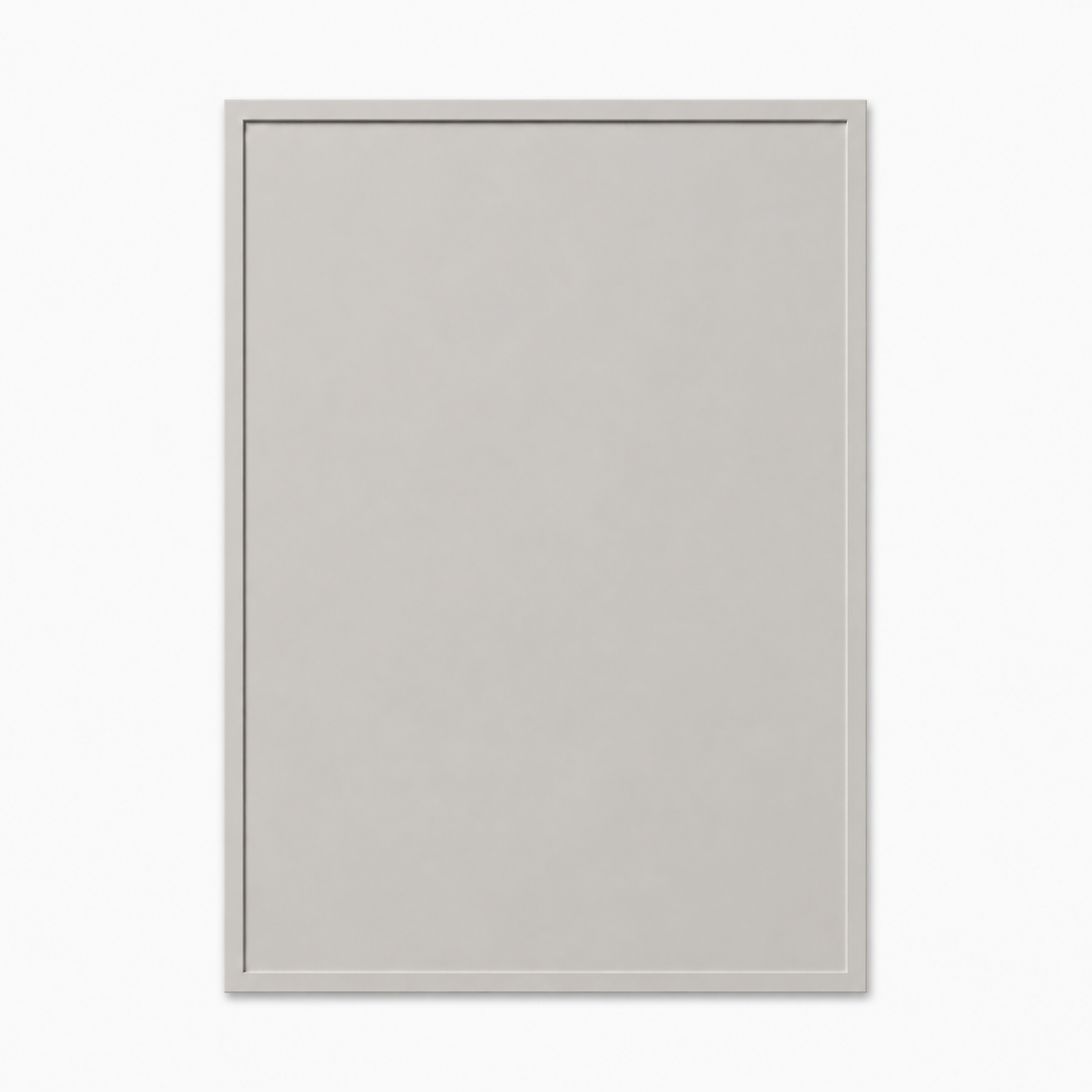 Silver Gray Slim Shaker cabinet door