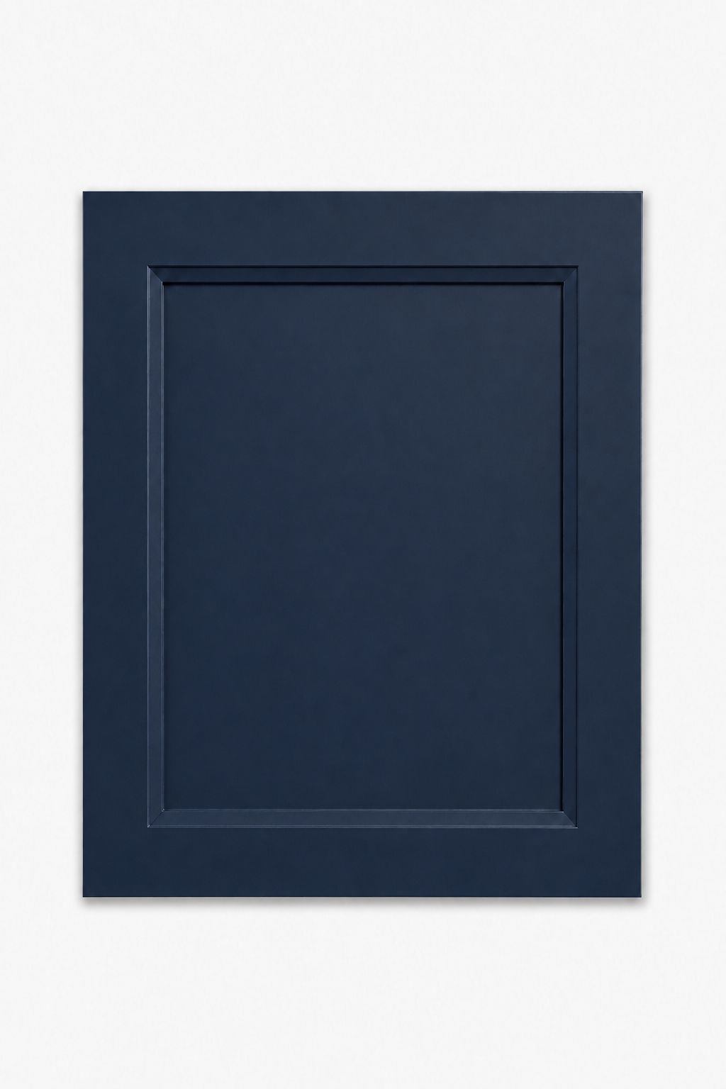 Escada Midnight Blue full-overlay cabinet door