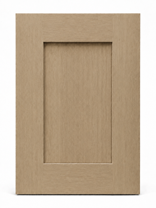 Shaker Natural full-overlay cabinet door