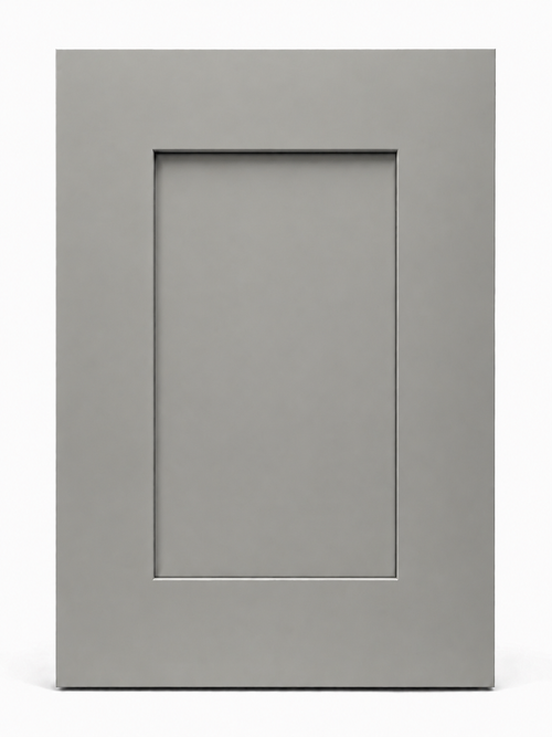 Shaker Gray full-overlay cabinet door