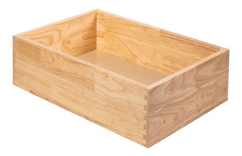 Rubberwood drawer-box material