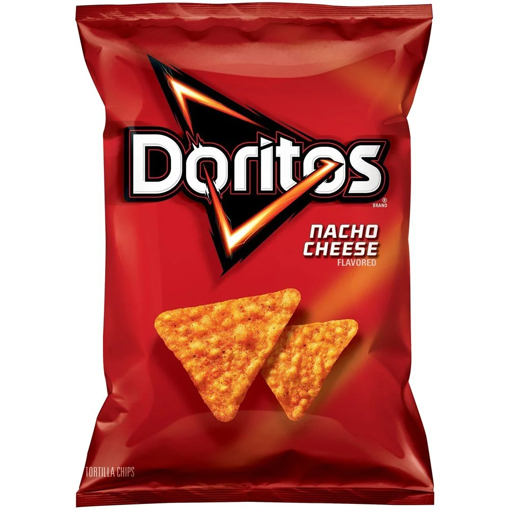 Doritos Nacho Cheese product packaging