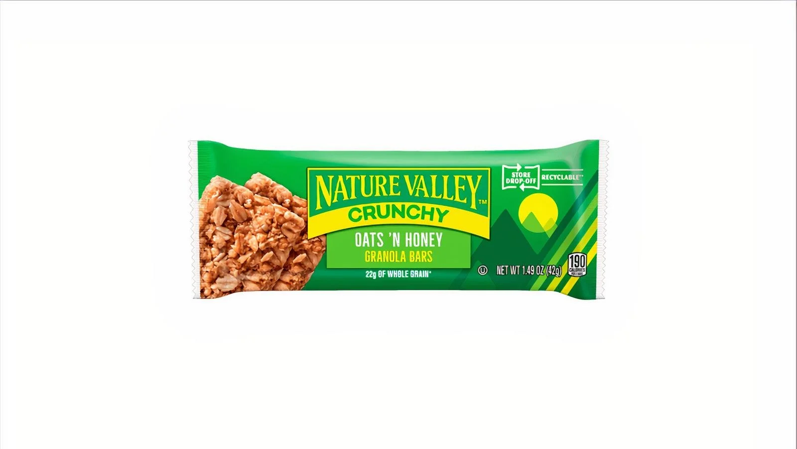 Nature Valley granola bars product packaging