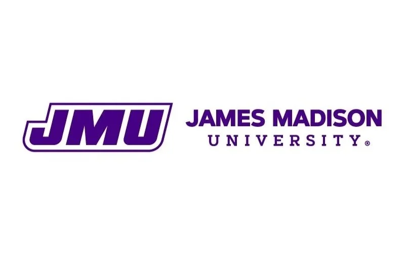 James Madison University logo — Dr. Eliza's graduate training institution