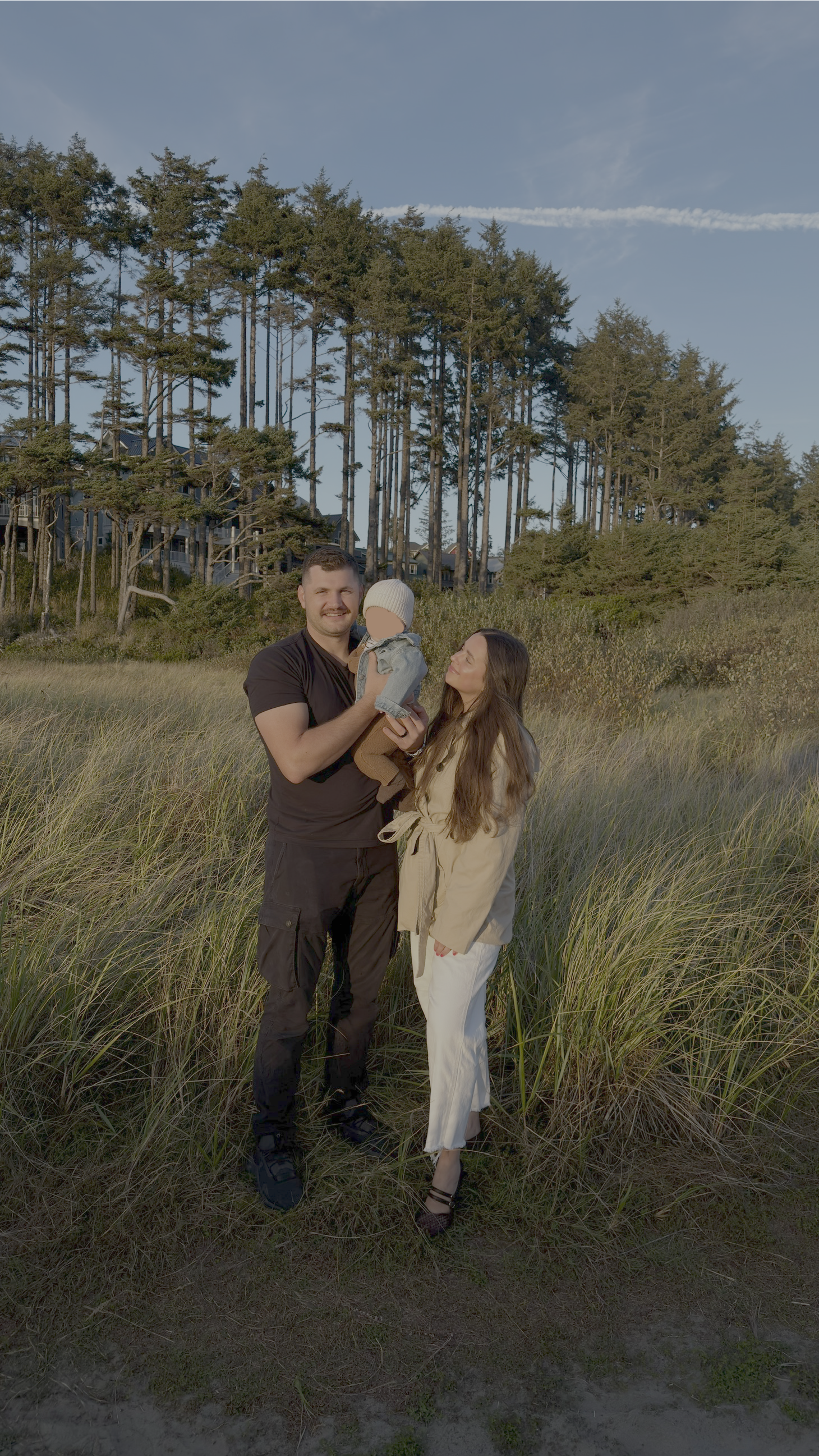 Roman with his family