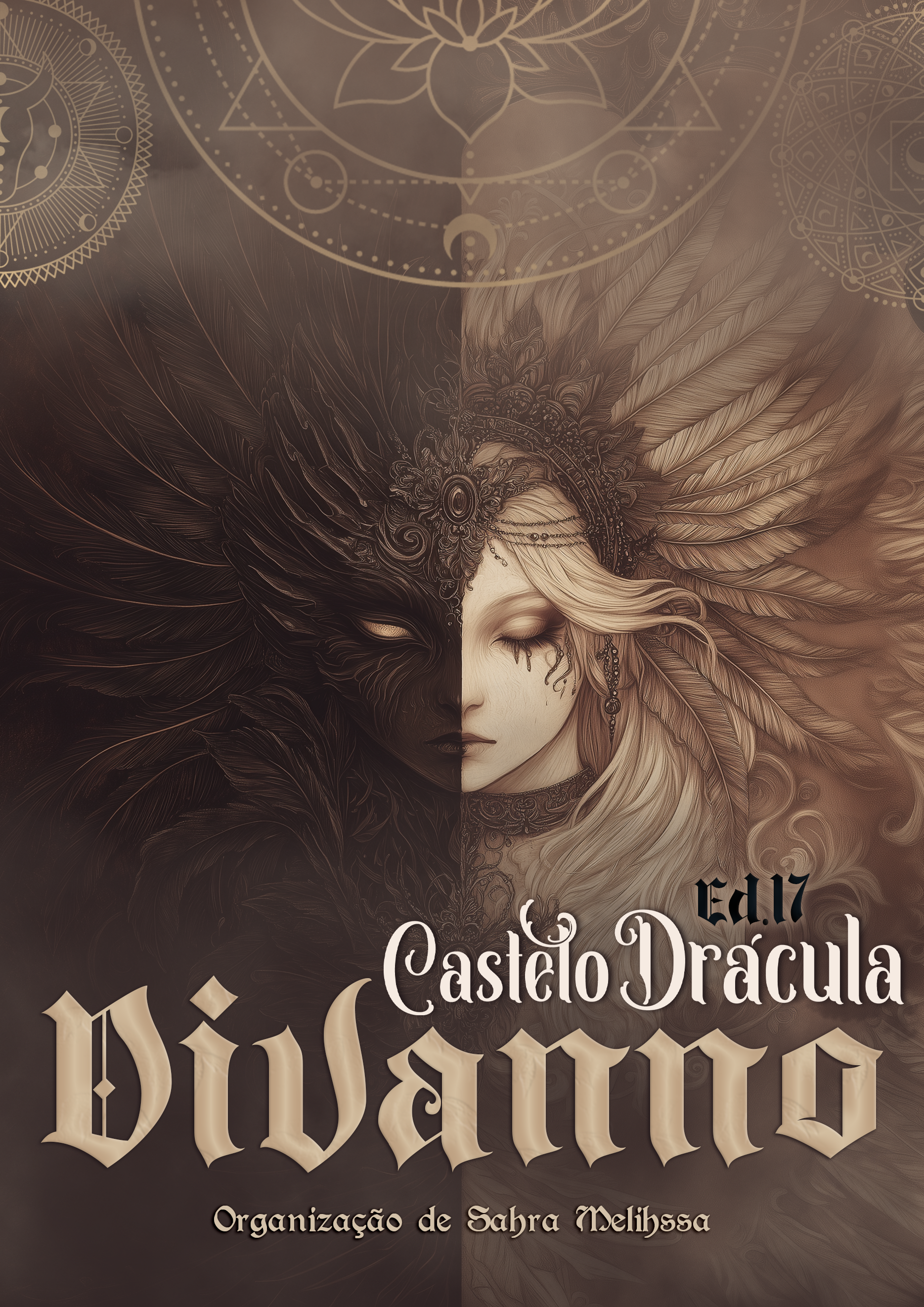 Capa de Dívanno — 17ª edição do projeto Castelo Drácula