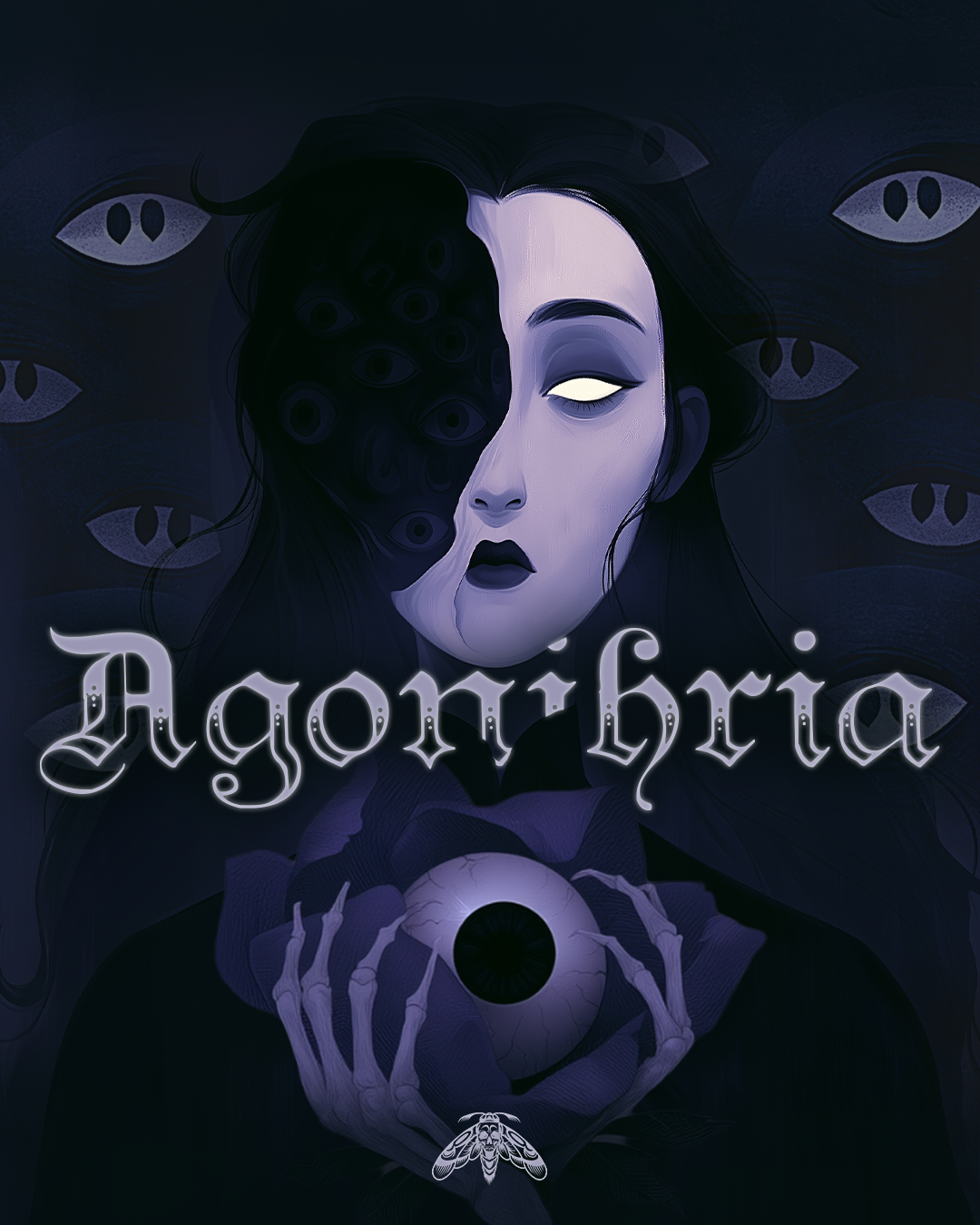 Capa de Agonihria — 22ª edição do projeto Castelo Drácula