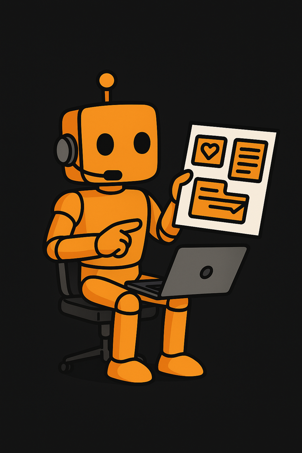 Marketing AI Illustration