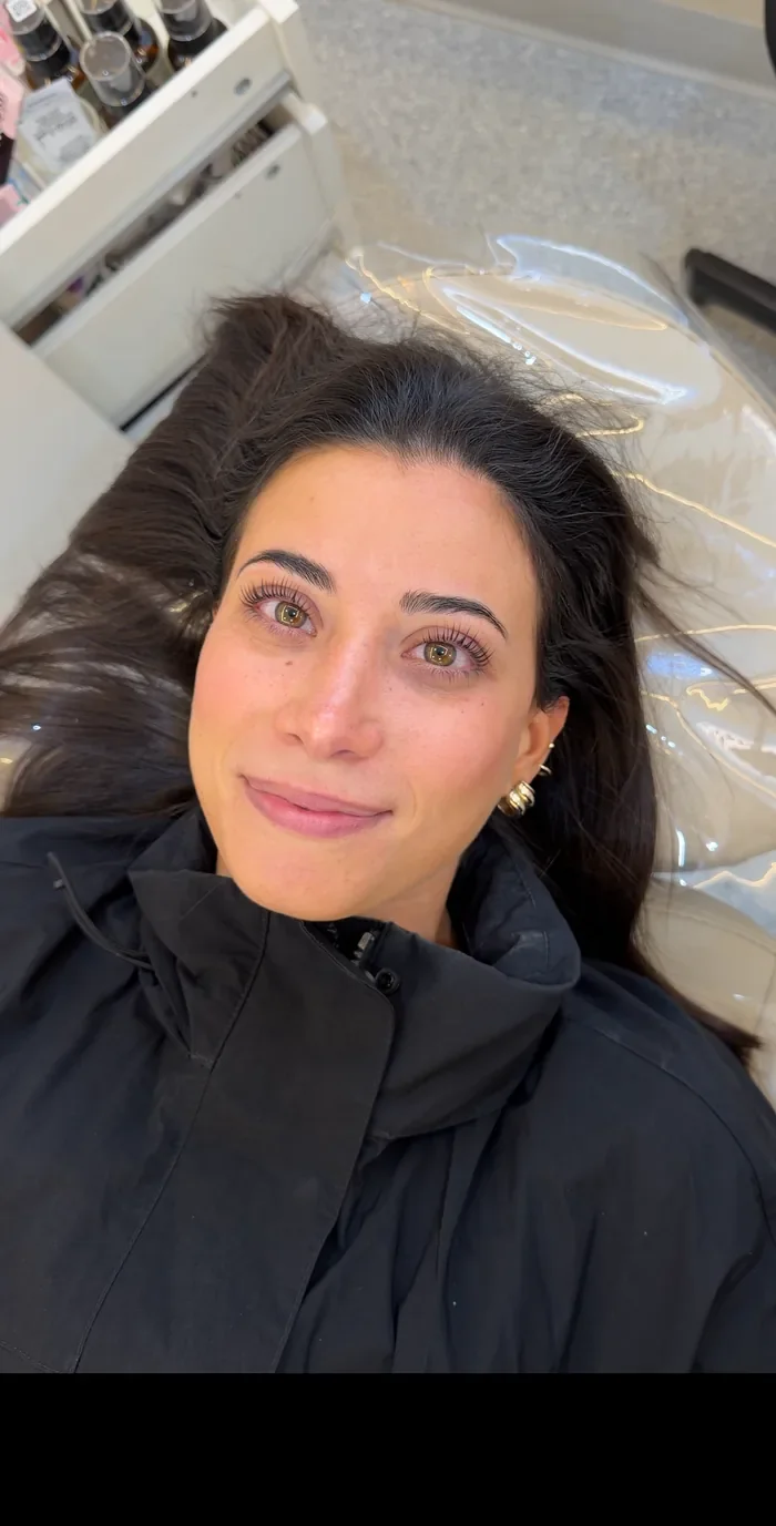 After Korean lash lift