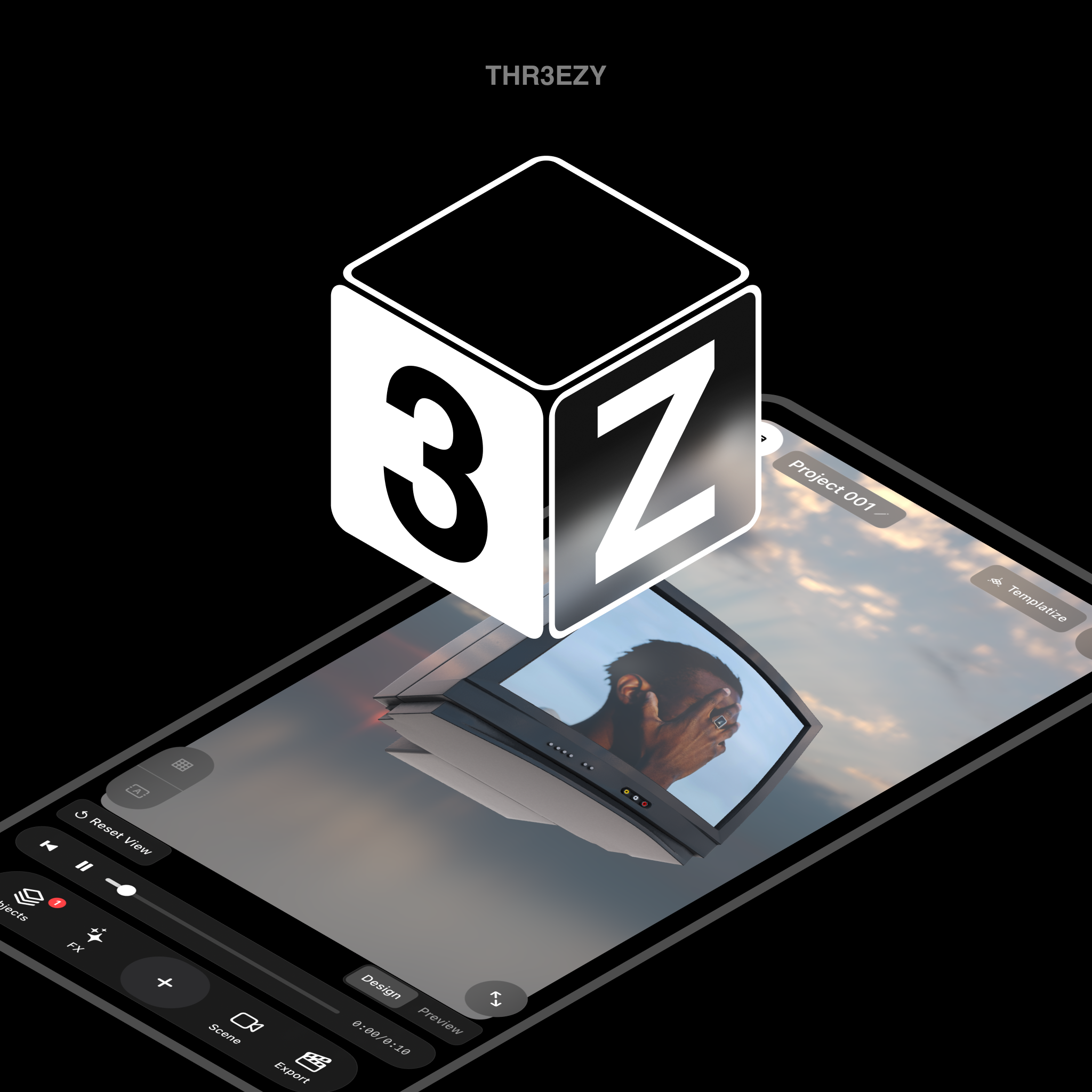 THR3EZY app preview