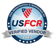 US Federal Contractor Registration's System for Award Management Verified Vendor Seal