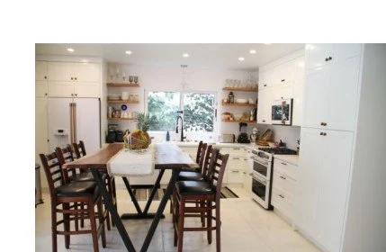 Renovated Casa Vitality kitchen, first view
