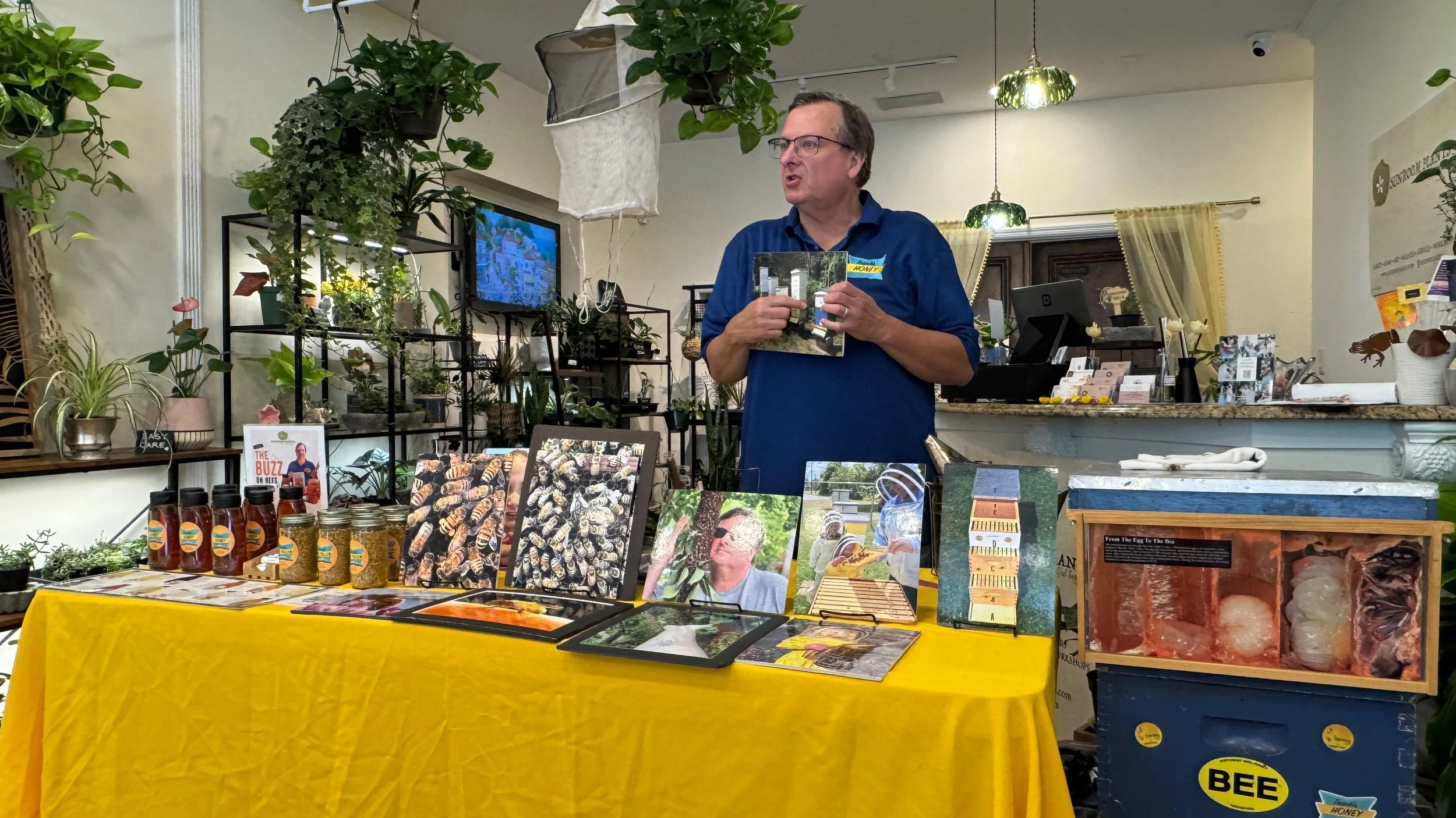 The Buzz on Bees event at Sunroom Plants