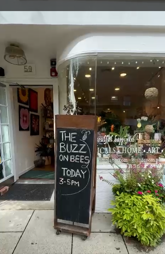 The Buzz on Bees event at Sunroom Plants