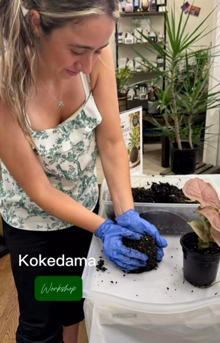 Kokedama workshop