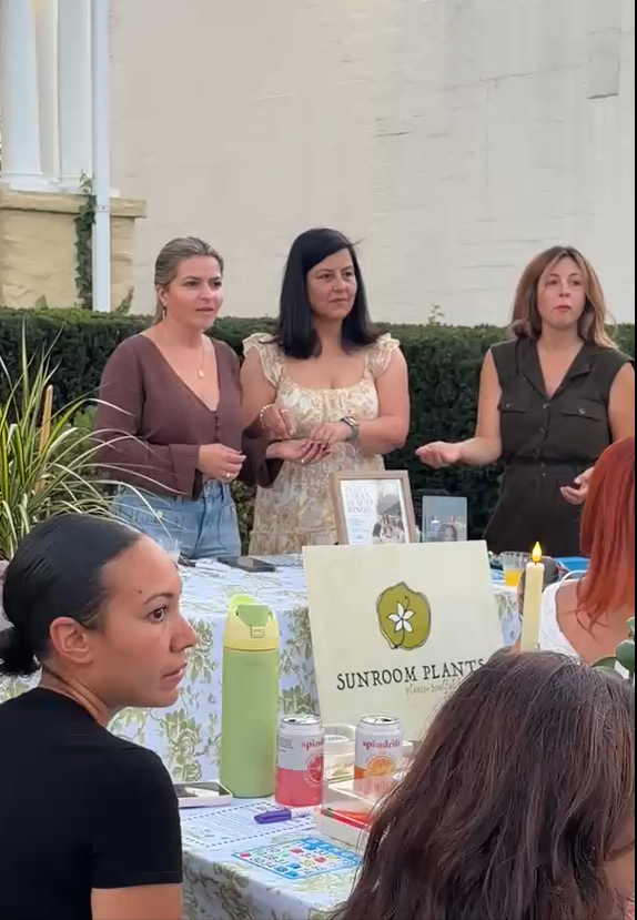 Plant + Clean Beauty Bingo event at Sunroom Plants
