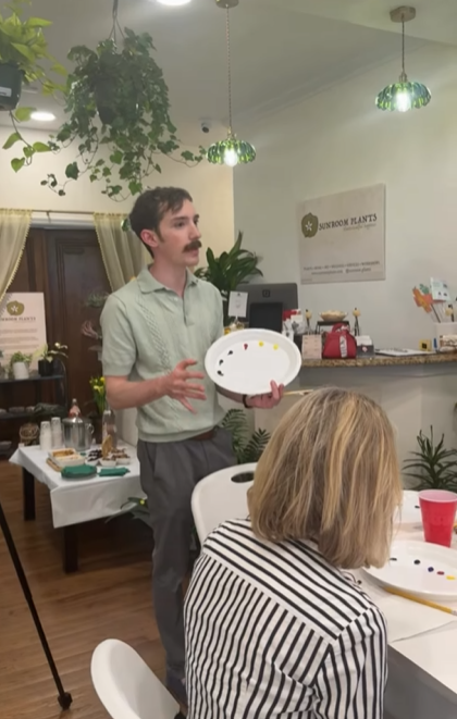 Botanical Brushstrokes event