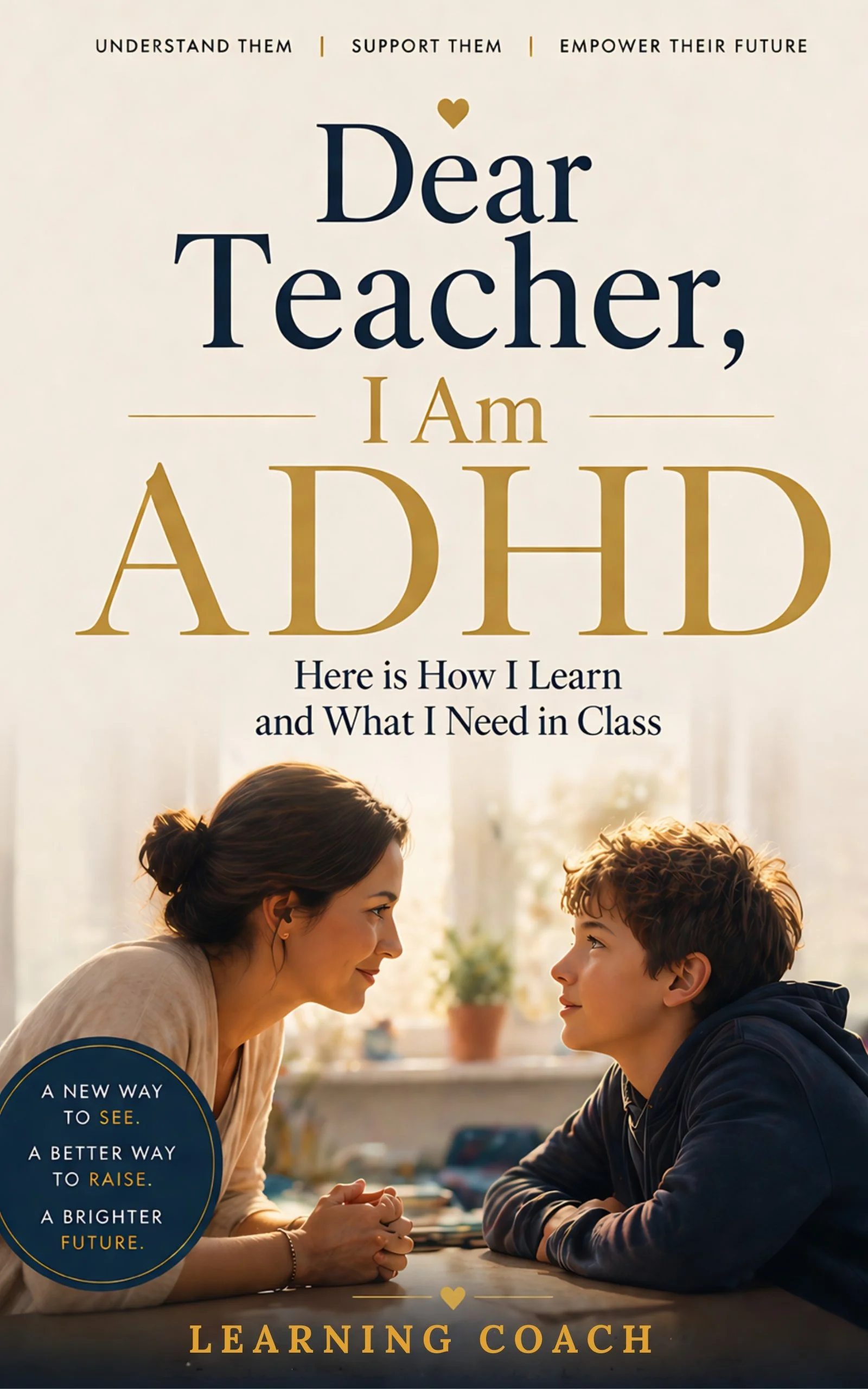 Book cover: My Dear Teacher, I Am ADHD
