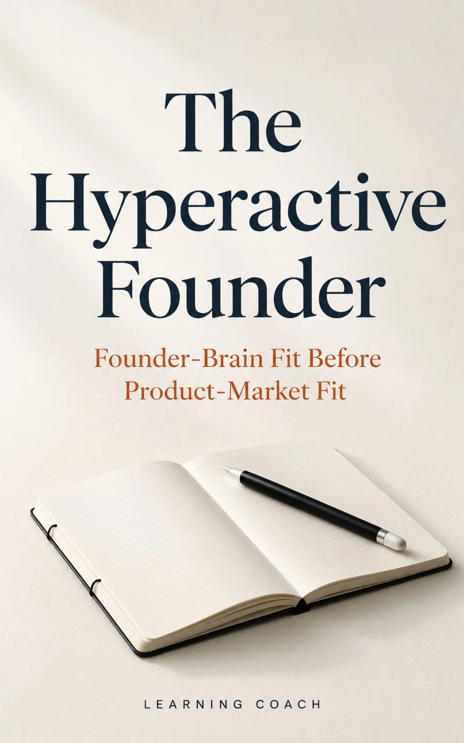 Book cover: The Hyperactive Founder