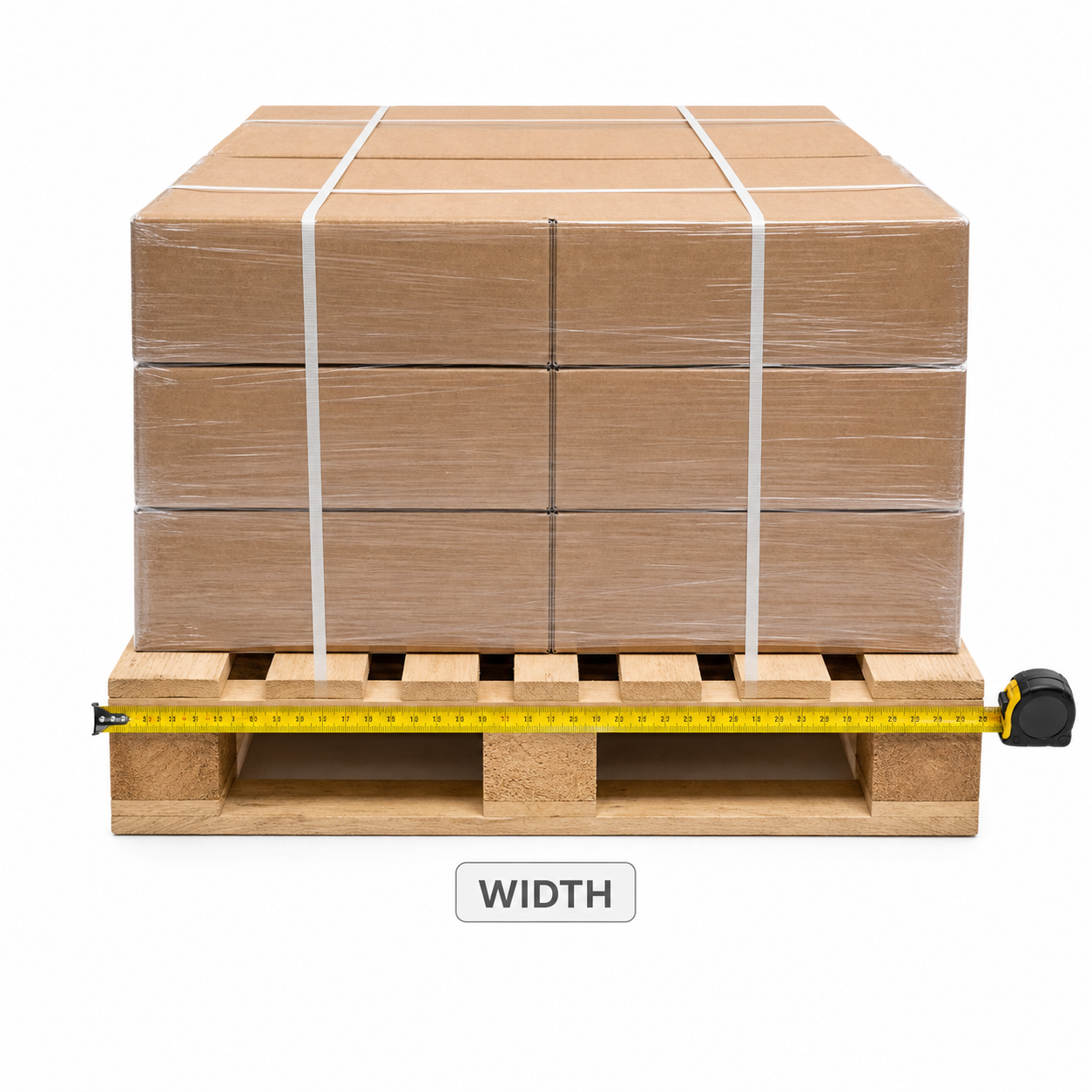 Skid width measurement