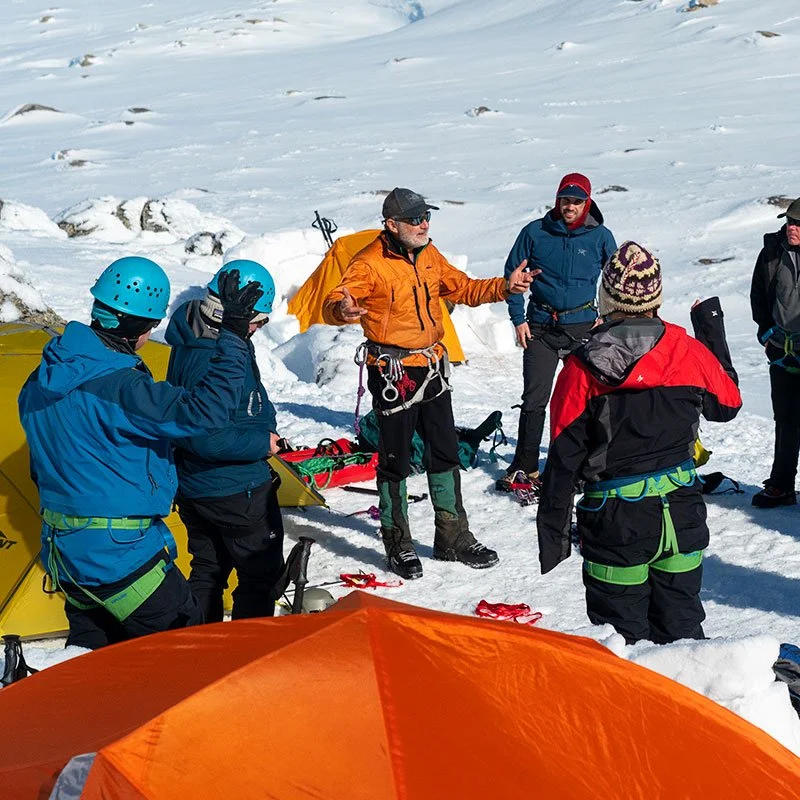 Mountaineering in the Snowy Mountains