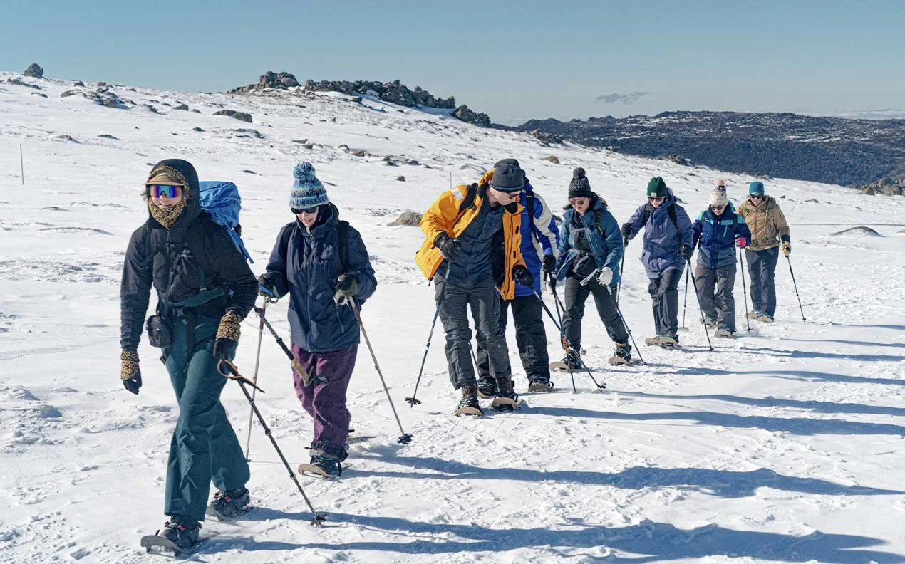 Mt Kosciuszko Summit Tour — snowshoeing to the roof of Australia