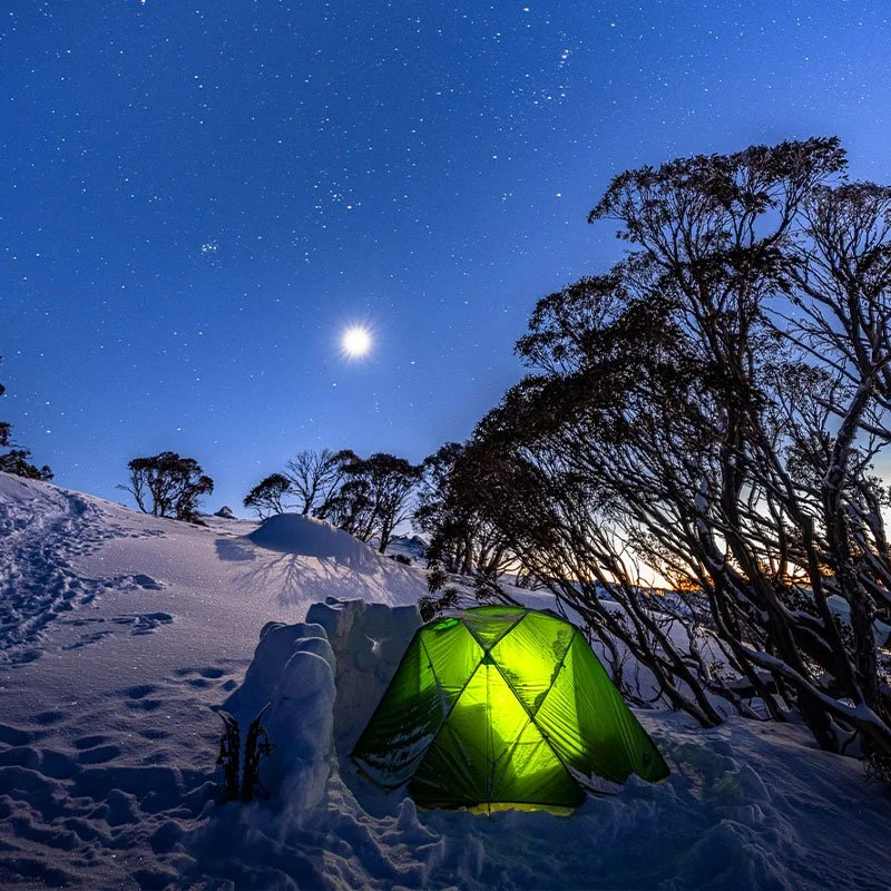 Snowcamping in Kosciuszko