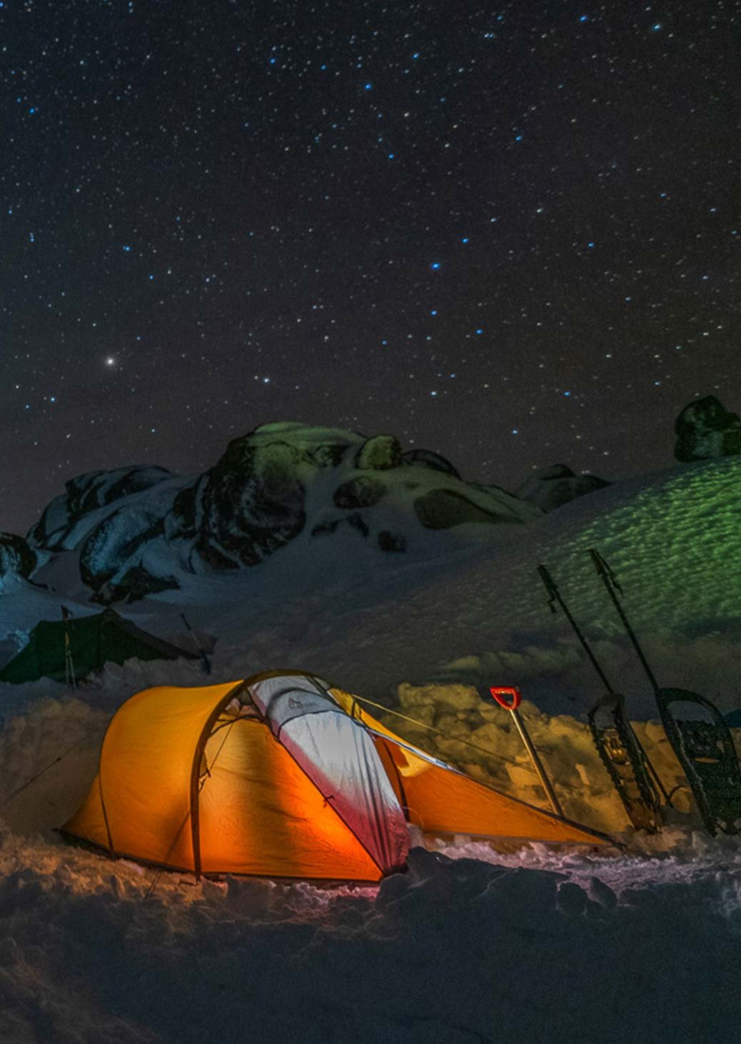 Alpine snowcamping — K7 Adventures with Mike Edmondson