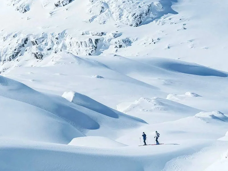 Backcountry skiing and splitboarding