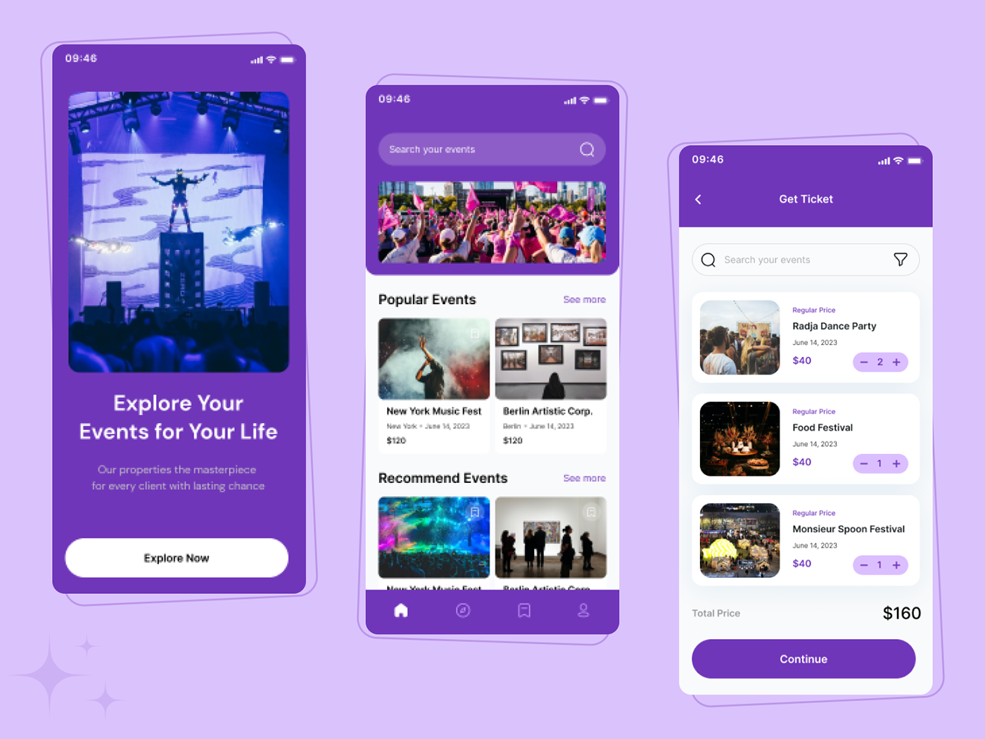 Event Directory Mockup