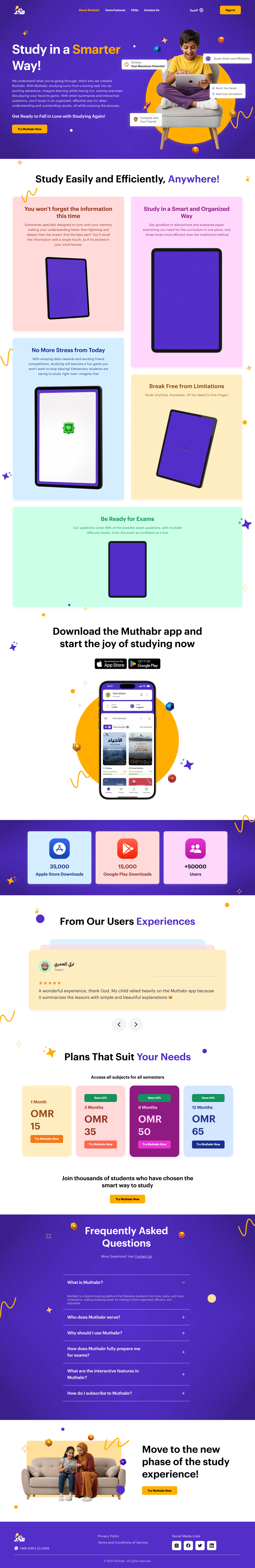 Redesigned website